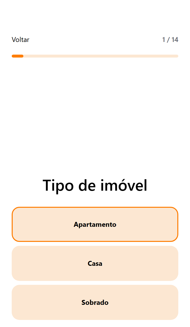 Formulário de agendamento do FastZ